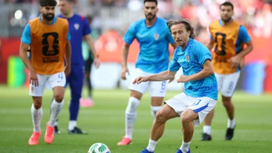 مودريتش يسجل إنجازاً جديداً في مسيرته مع منتخب بلاده أمام بنما 3 مودريتش يسجل إنجازاً جديداً في مسيرته مع منتخب بلاده أمام بنما