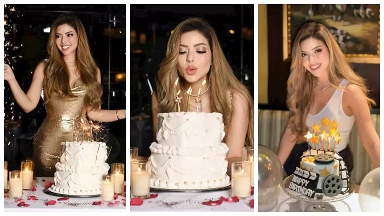 ميرنا جميل تحتفل بعيد ميلادها للمرة الثانية في أجواء مميزة