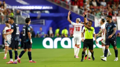 نجم باراجواي يسجل سابقة تاريخية في المونديال كأول ضحية لقانون فينيسيوس