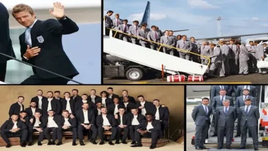نجوم إنجلترا يبرزون أناقتهم في المونديال بأسلوب جيمس بوند 2 نجوم إنجلترا يبرزون أناقتهم في المونديال بأسلوب جيمس بوند