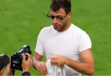 "نجوم الرياضة يردون على احتفال لاعب إيران بعد إلغاء هدفه أمام مصر"
