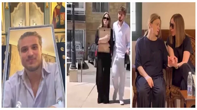 نورا رحال تودع نجلها أليكس لمثواه الأخير وسط مشاعر مؤثرة