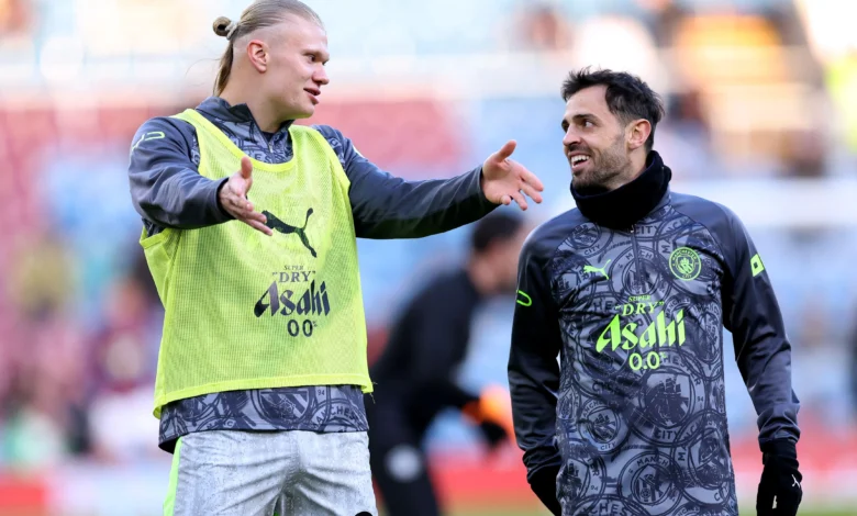 هالاند يعلق برسالة غامضة على انتقال بيرناردو سيلفا إلى ريال مدريد