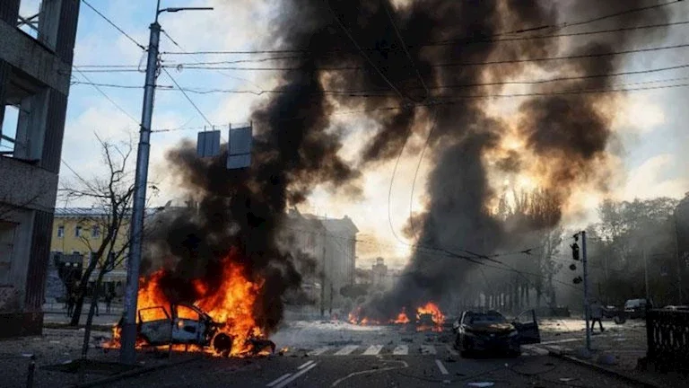 هجوم روسي واسع النطاق في أوكرانيا يسفر عن مقتل 4 أشخاص