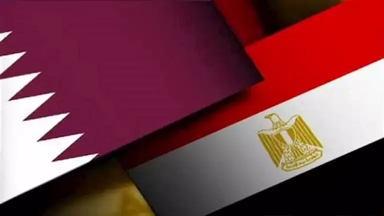 وزير الخارجية يبحث مع نظيره القطري آخر التطورات الإقليمية