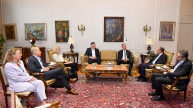 وزير الخارجية يستقبل الممثل الأعلى لغزة لمناقشة تطورات الأوضاع