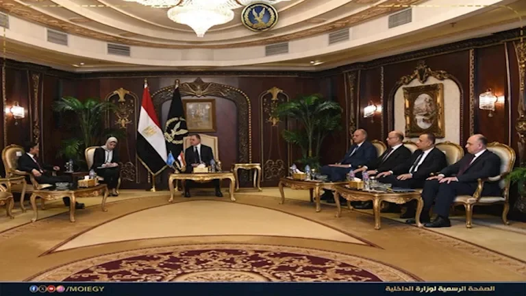 وزير الداخلية المصري يستقبل المستشار الشرطي لمنظمة الأمم المتحدة 1 وزير الداخلية العراقي يستقبل المستشار الشرطي لمنظمة الأمم المتحدة
