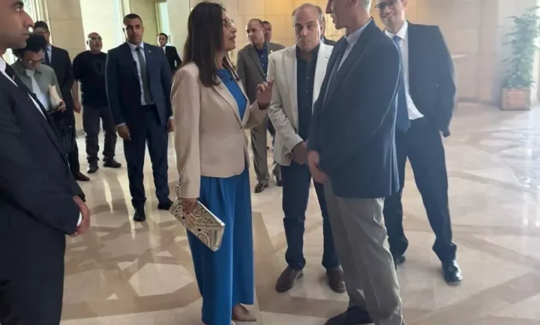 وزيرة الثقافة تلتقي رضا الوكيل بعد تعيينه رئيساً لدار الأوبرا