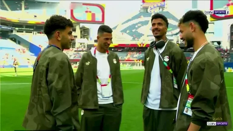 وصول منتخب مصر إلى ملعب مباراة لومن فيلد: 14 صورة مميزة