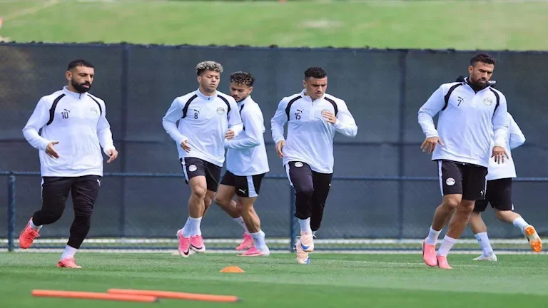 15 صورة توثق تدريبات منتخب مصر قبل مواجهة أستراليا