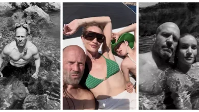 15 صورة لجيسون ستاثام وزوجته في عرض البحر وسط الطبيعة الخلابة