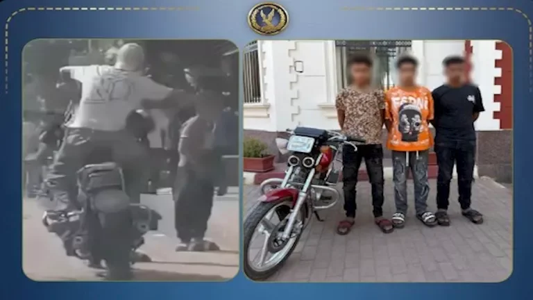 3 عمال يعتدون على المارة ويتحرشون بالفتيات في حادثة موثقة بالفيديو والداخلية تتدخل