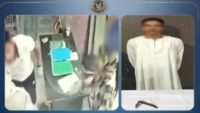 أخ يعتدي على شقيقته بسلاح أبيض داخل محلها في العاشر من رمضان