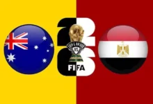 أرقام هامة قبل مواجهة مصر وأستراليا في دور الـ32 من كأس العالم
