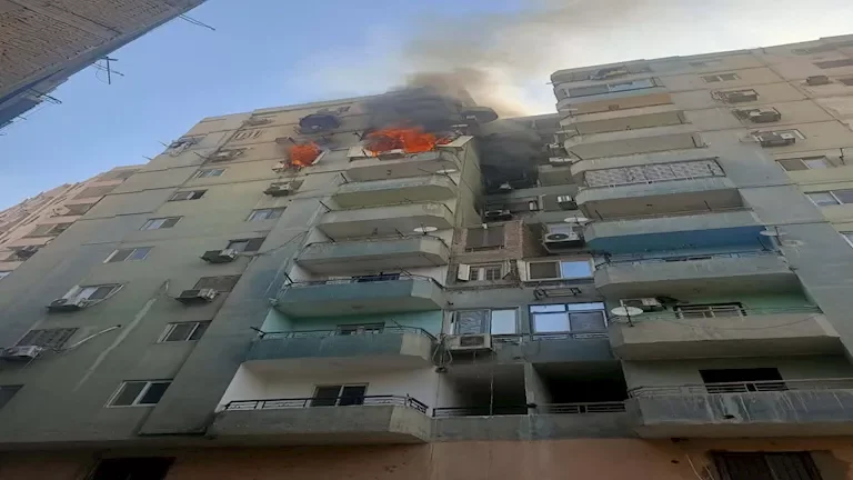 "أسرة كاملة تفقد حياتها في العمرانية جراء حريق مروع"