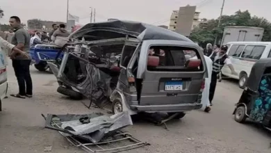إصابة 12 شخصًا، بينهم 5 أطفال، في انقلاب سيارة سوزوكي على طريق العين السخنة 2 إصابة 12 شخصًا، بينهم 5 أطفال، في انقلاب سيارة سوزوكي على طريق العين السخنة