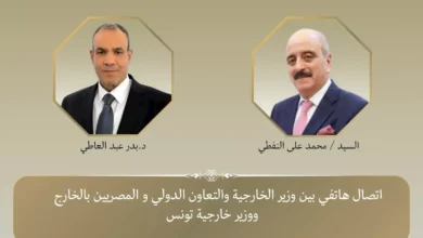 اتصال بين وزيري خارجية مصر وتونس لبحث التعاون والتحديات الإقليمية