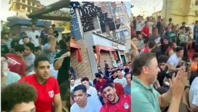 احتفالات في المنوفية بعد هدف مصر الأول في الأرجنتين - صور