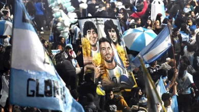 استقبال حافل للاعبي منتخب الأرجنتين في بوينس آيرس رغم غياب ميسي 4 استقبال حافل للاعبي منتخب الأرجنتين في بوينس آيرس رغم غياب ميسي