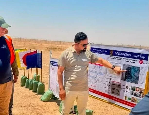 الانبار تبدأ المرحلة الأولى من مشروع حقل الخليصية الغازي