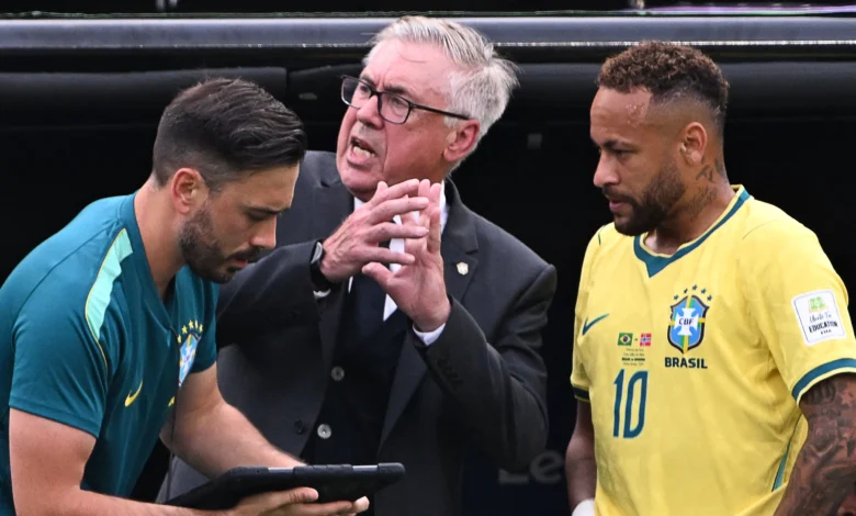 البرازيل في حالة حداد.. انتقادات حادة لأنشيلوتي ونيمار بعد الكارثة 1 البرازيل في حالة حداد.. انتقادات حادة لأنشيلوتي ونيمار بعد الكارثة