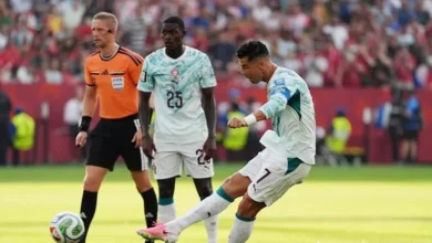 البرتغال 0 - 1 كرواتيا: نهاية الشوط الأول في المباراة