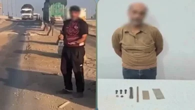 الشرطة في دمياط تتوصل لمتهم بسرقة أجزاء من كوبري بفضل فيديو توثيقي