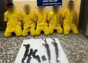القبض على 5 أشخاص وضبط أسلحة خلال محاولة تنفيذ دكة عشائرية في بغداد