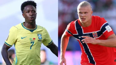 القنوات الناقلة لمباراة البرازيل والنرويج في دور الـ 16 من كأس العالم 2026 وكيفية مشاهدتها عبر الإنترنت 5 القنوات الناقلة لمباراة البرازيل والنرويج في دور الـ 16 من كأس العالم 2026 وكيفية مشاهدتها عبر الإنترنت