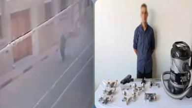 اللصوص يستولون على 8 خلاطات ومكنسة كهربائية من مسجد في المنوفية وفقاً لفيديو مسجل