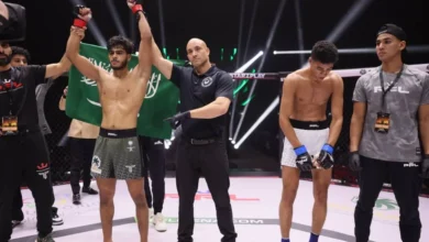 بالضربة القاضية.. هتان السيف يتألق في أول نزال احترافي ويخطف الأضواء