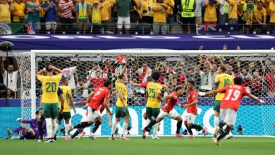 بالفيديو: عاشور يسجل لمصر أمام أستراليا ويعادل إنجاز صلاح 3 بالفيديو: عاشور يسجل لمصر أمام أستراليا ويعادل إنجاز صلاح