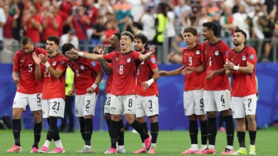 بث مباشر.. استقبال تاريخي لبعثة منتخب مصر في مطار العلمين
