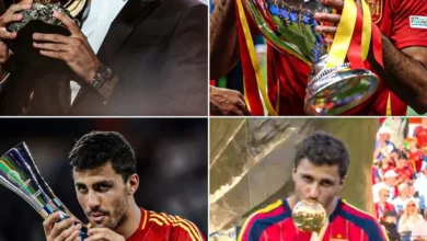 بعد الفوز بكأس العالم.. رودري ينضم إلى نادي "العظماء السبعة" 2 بعد الفوز بكأس العالم.. رودري ينضم إلى نادي "العظماء السبعة"
