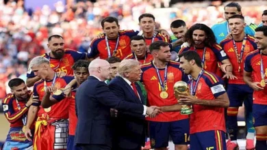 ترامب يتصدر المشهد في تتويج كأس العالم بعد تدخل إنفانتينو 2 ترامب يتصدر المشهد في تتويج كأس العالم بعد تدخل إنفانتينو