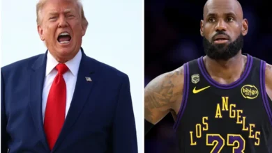 "ترامب يهاجم ليبرون جيمس ويصفه بـ 'العنصري' رغم اعتباره الأفضل في تاريخ كرة السلة" 2 "ترامب يهاجم ليبرون جيمس ويصفه بـ 'العنصري' رغم اعتباره الأفضل في تاريخ كرة السلة"