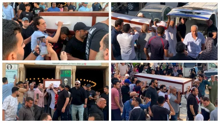 تشييع جثمان الفنان أحمد جلال عبد القوي من مسجد الحصري: الوداع الأخير