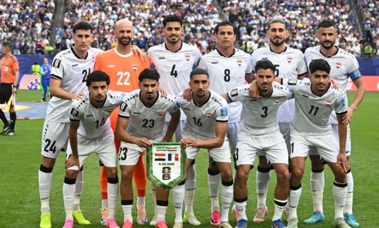 جدول مباريات وترتيب مجموعة منتخب العراق في كأس الخليج العربي 27 والقنوات الناقلة