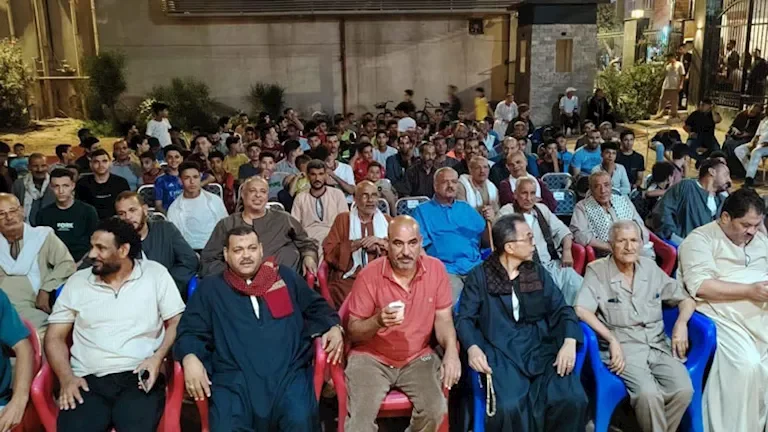 جماهير غفيرة في أسيوط لدعم منتخب مصر أمام أستراليا