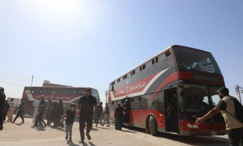 خطة حكومية لتيسير النقل خلال زيارة الأربعين