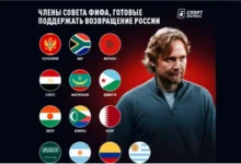 دعم 13 عضواً في مجلس "الفيفا" بينهم ممثلو 7 دول عربية لعودة روسيا إلى الساحة العالمية لكرة القدم