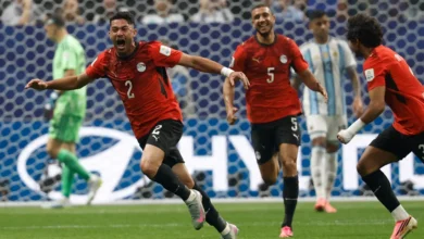 رأسية ياسر إبراهيم وتصدي شوبير لميسي.. مصر تفاجئ الأرجنتين في شوط أول مثير!