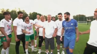 رد فعل لاعبي مولودية الجزائر على بنزيما (فيديو)