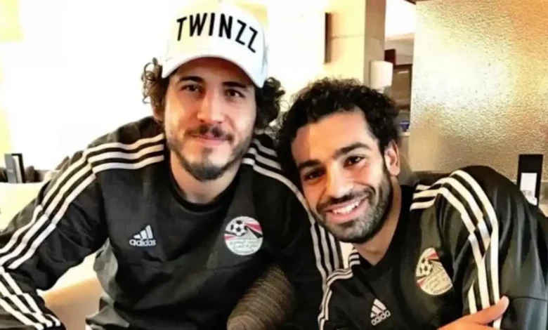 رسالة مؤثرة من محمد صلاح إلى أحمد حجازي عقب اعتزاله (صورة)