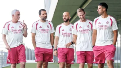 رسمياً.. الإعلان عن مواعيد أول ثلاث مباريات لريال مدريد في الدوري الإسباني 5 رسمياً.. الإعلان عن مواعيد أول ثلاث مباريات لريال مدريد في الدوري الإسباني