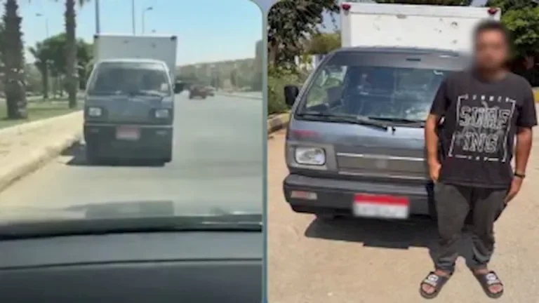 سائق ربع نقل في القاهرة يواجه عقوبات بسبب فيديو مخالف 1 سائق ربع نقل في القاهرة يواجه عقوبات بسبب فيديو مخالف