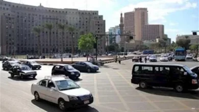 سيولة مرورية في شوارع القاهرة والجيزة وفقاً للنشرة المرورية الجديدة