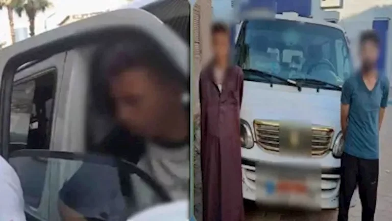 ضبط المتهمين في اعتداء على سيدة بالجيزة بعد انتشار الفيديو