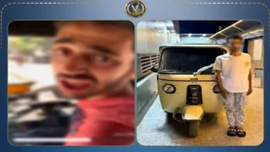 ضبط سائق "توك توك" في شبرا الخيمة بعد تعديه بالسب على راكب وسرقة متعلقاتهم