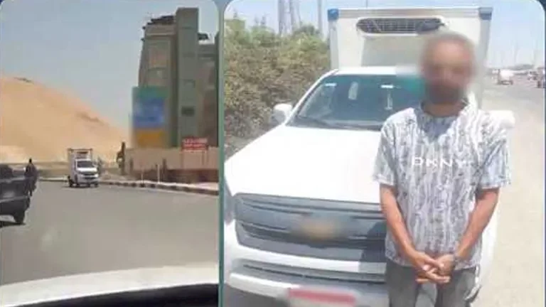 ضبط سائق "ربع نقل" يقود عكس الاتجاه في القاهرة لتقصير الطريق